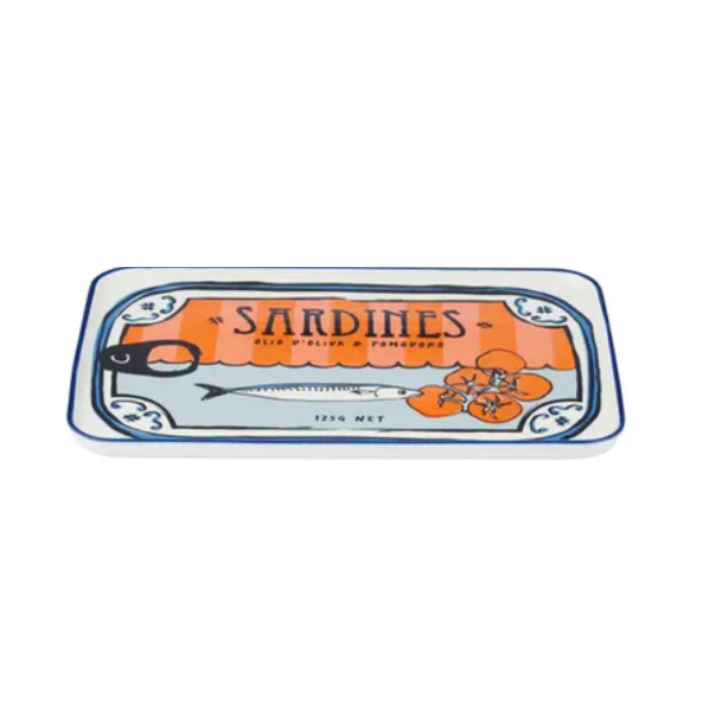 Lisbon Ceramic Sardine Platter | PICK-UP INSTORE ONLY