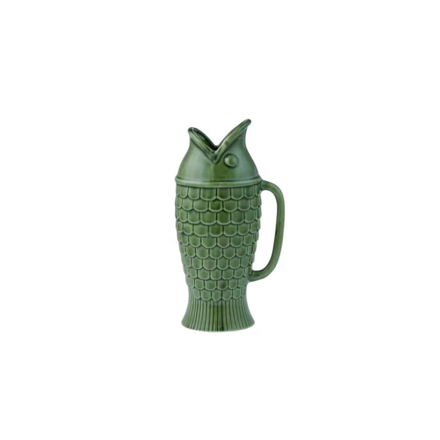 Giftware - Finn Ceramic Jug - Olive | PICKUP INSTORE ONLY