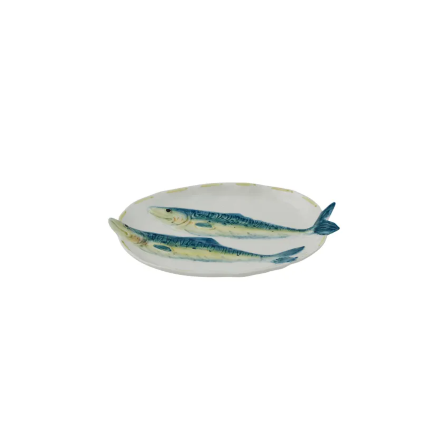 Giftware - Azur Sardine Oval Plate | PICK-UP INSTORE ONLY