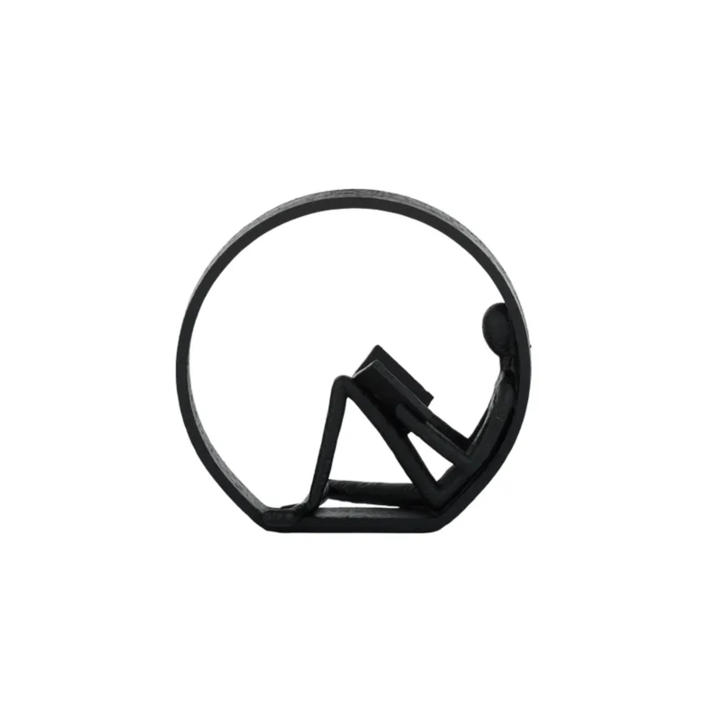 Studious Black Resin Sculpture | PICK-UP INSTORE ONLY