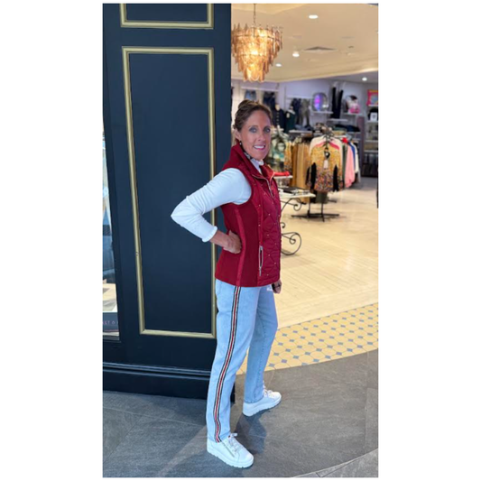 Dolcezza - Caledon Vest | Red