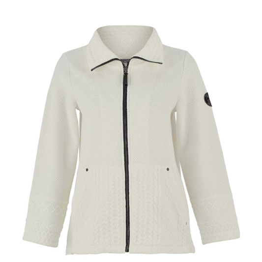 Dolcezza - Westminister Knit Jacket | Off-White