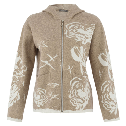 Dolcezza - Delta Knit Jacket | Oatmeal