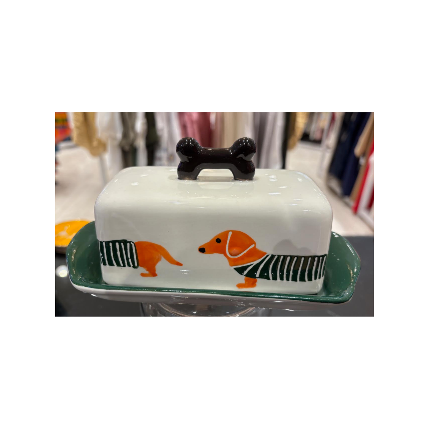 Butter Dish with Bone | PICK-UP INSTORE ONLY