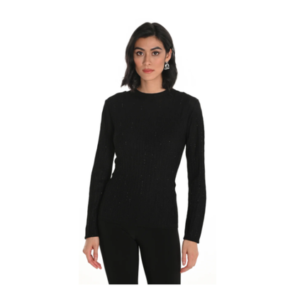Frank Lyman - Zadar Knit Top | Black