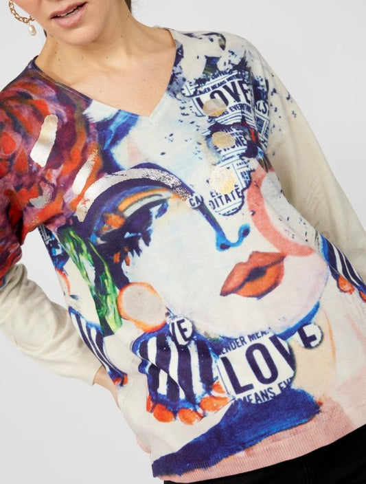 Frank Lyman - Love This Graphic Top