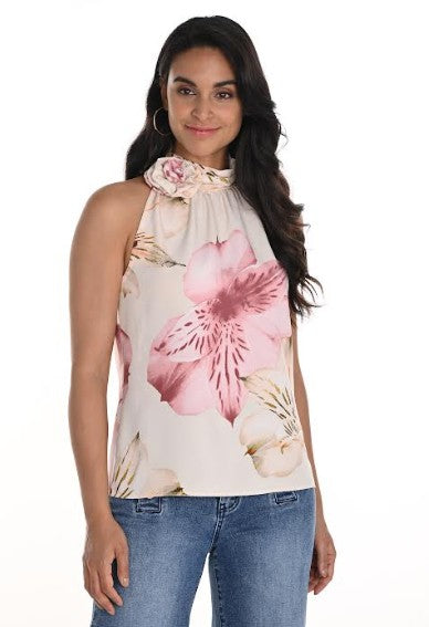 Frank Lyman - Juliette Top | Peach Pink