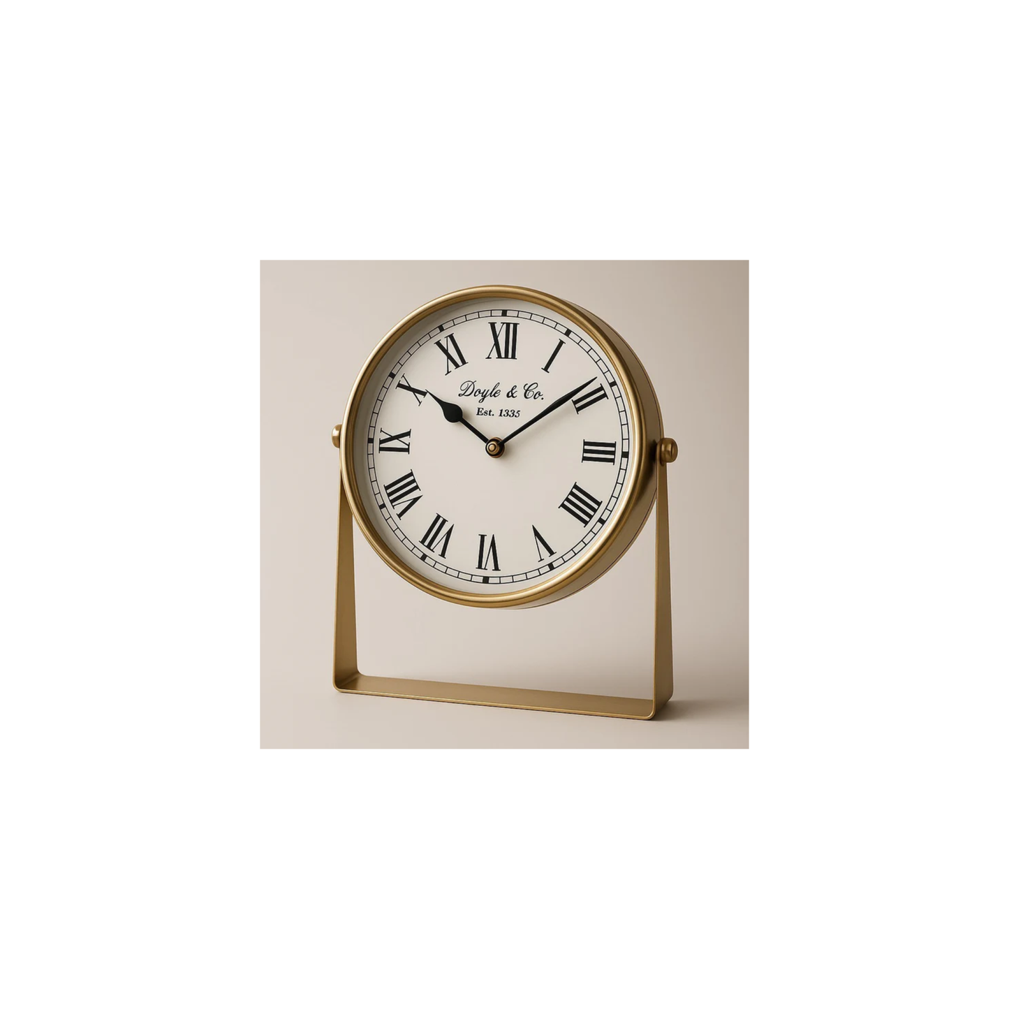 Prague Clock | Gold | PICK-UP INSTORE ONLY