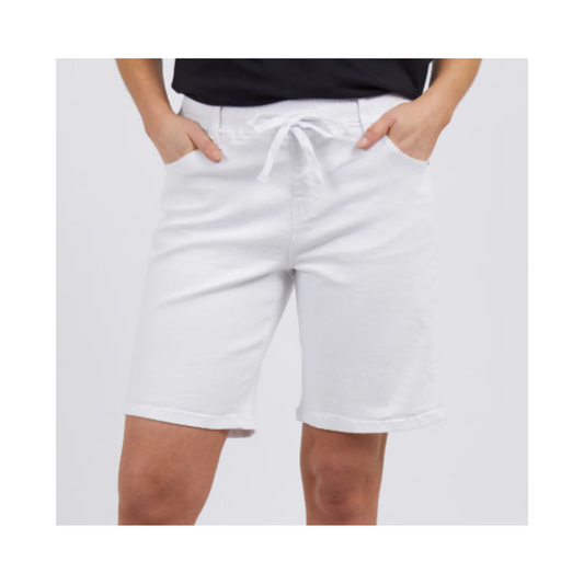 Foxwood - Gabby Bermuda Shorts | White