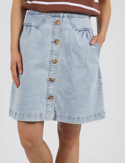 Foxwood - Amanda Skirt | Denim Blu