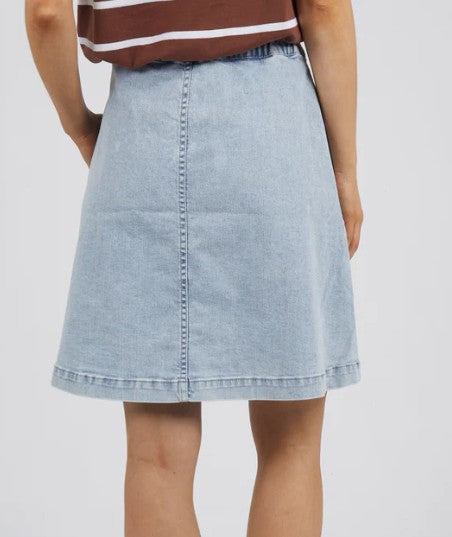 Foxwood - Amanda Skirt | Denim Blu