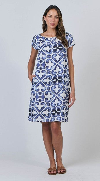 Naturals O&J - Lambeth Dress | Corfu| GA237