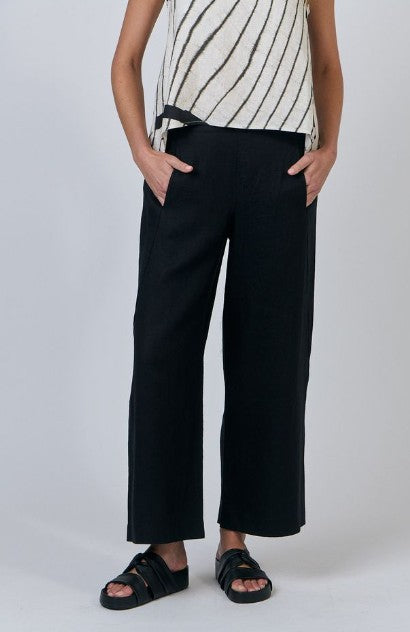 Naturals O&J - Greenwich Pants | Black | GA398