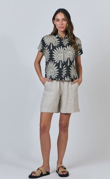 Naturals O&J - Blackwall Top | Date Palm | GA533