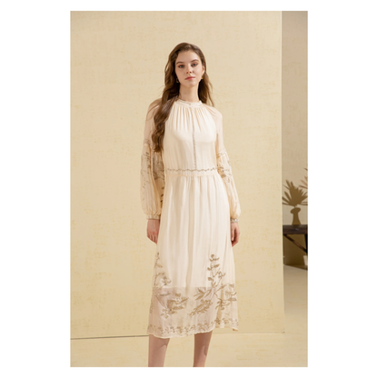 GDS - Oliviane Embroidered Long Dress