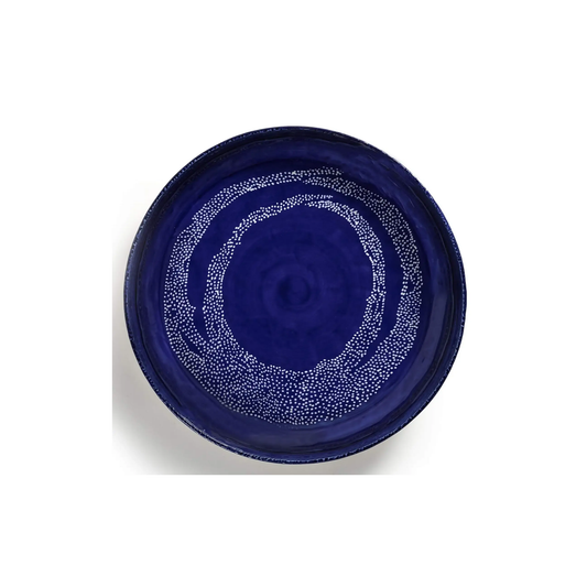 Ottolenghi Serving Bowl | Blue/White Spots | PICK-UP INSTORE ONLY