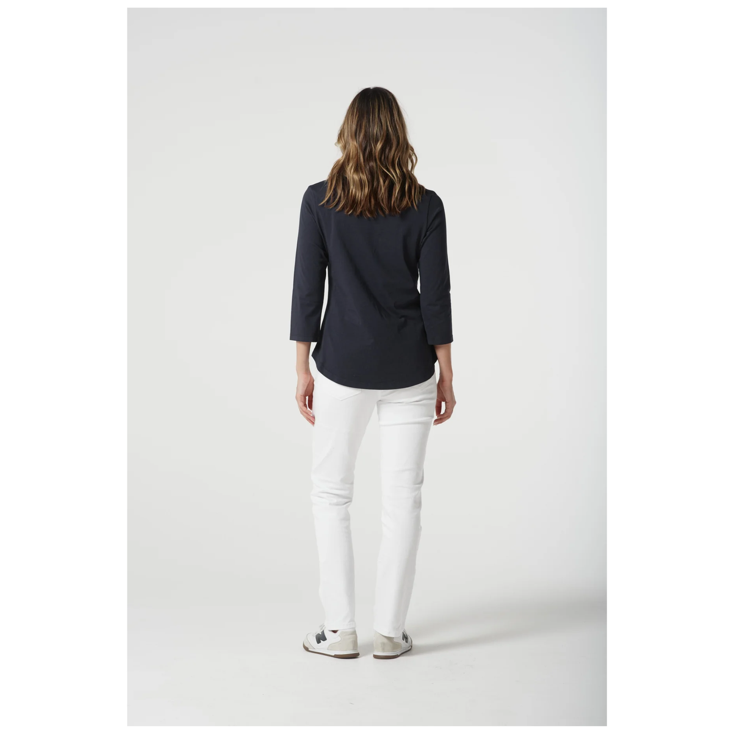 Goondiwindi Cotton - Clifton 3/4 Sleeve T-Shirt | Dark Navy