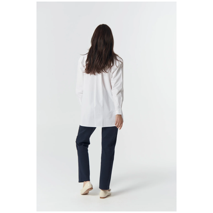 Goondiwindi Cotton - Barkly Oversized Basic Shirt | White Sale No Return