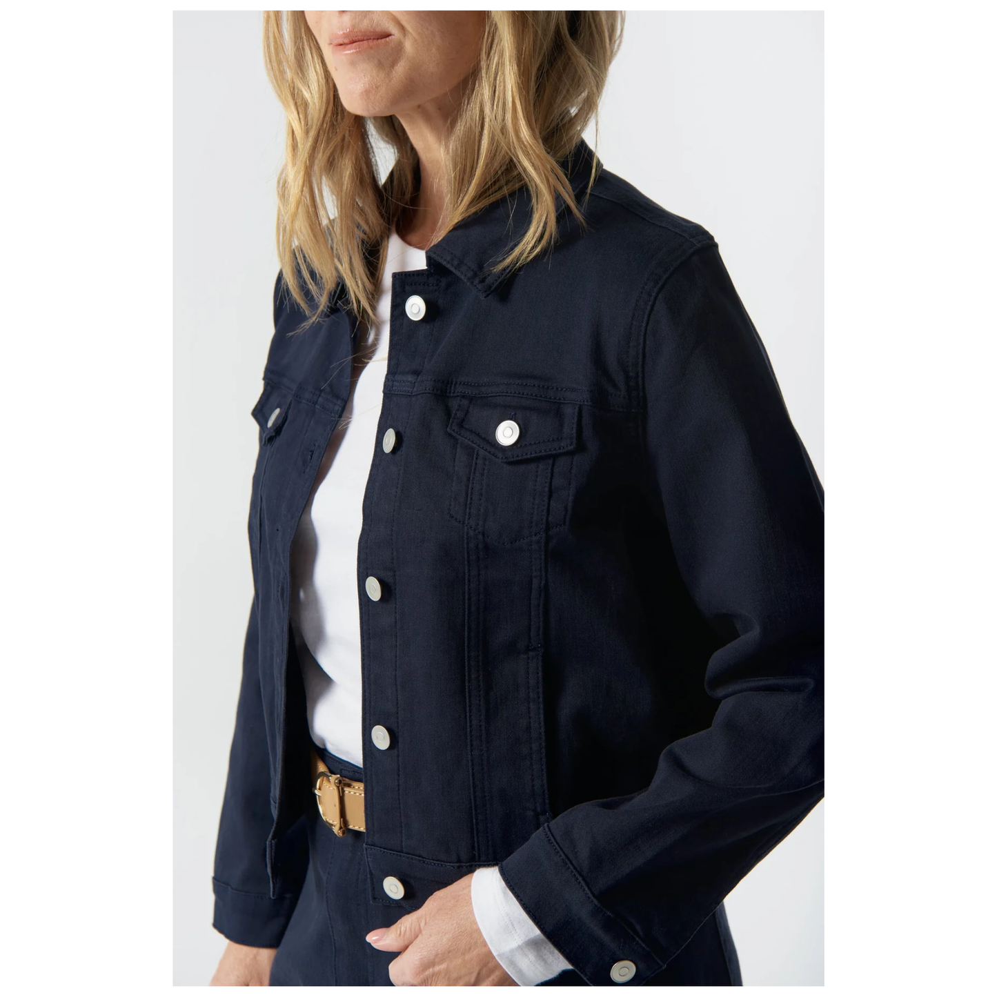 Goondiwindi Cotton - Ray Denim Jacket | Dark Navy