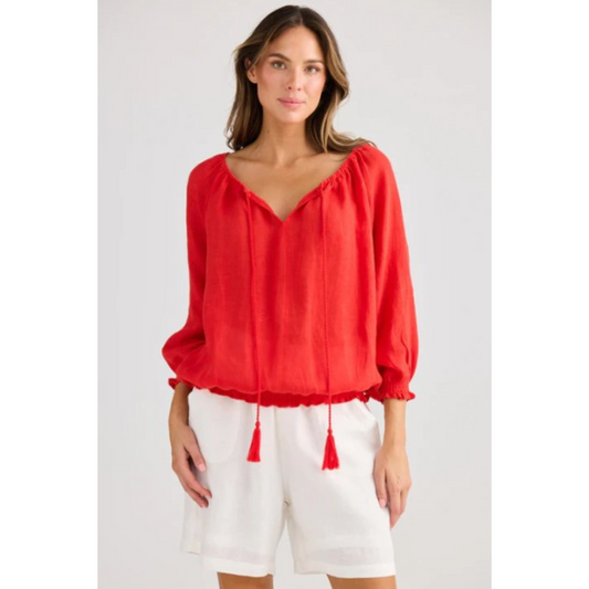 Holiday - Seaside Top | Red