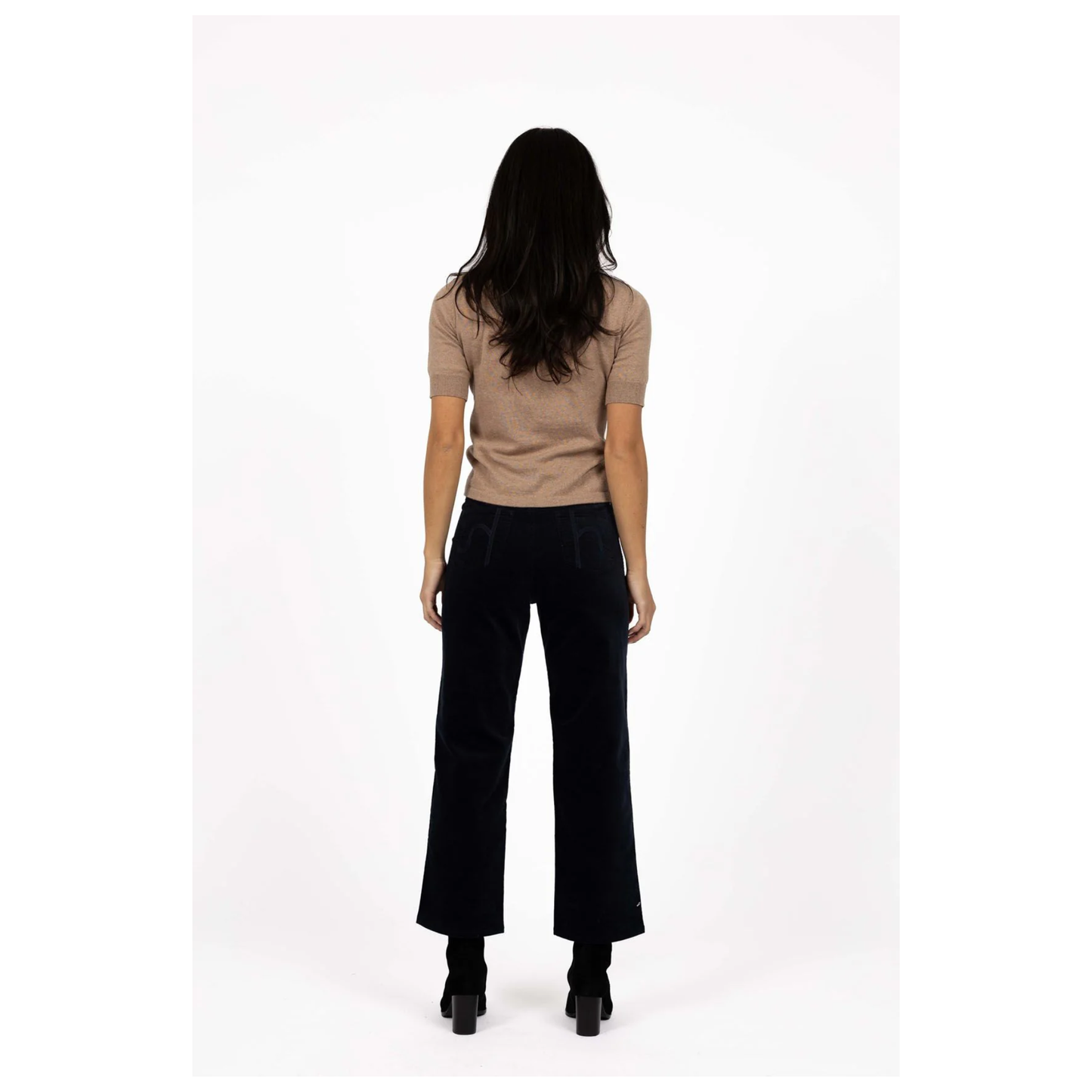 Va Va Velour Pant | Navy