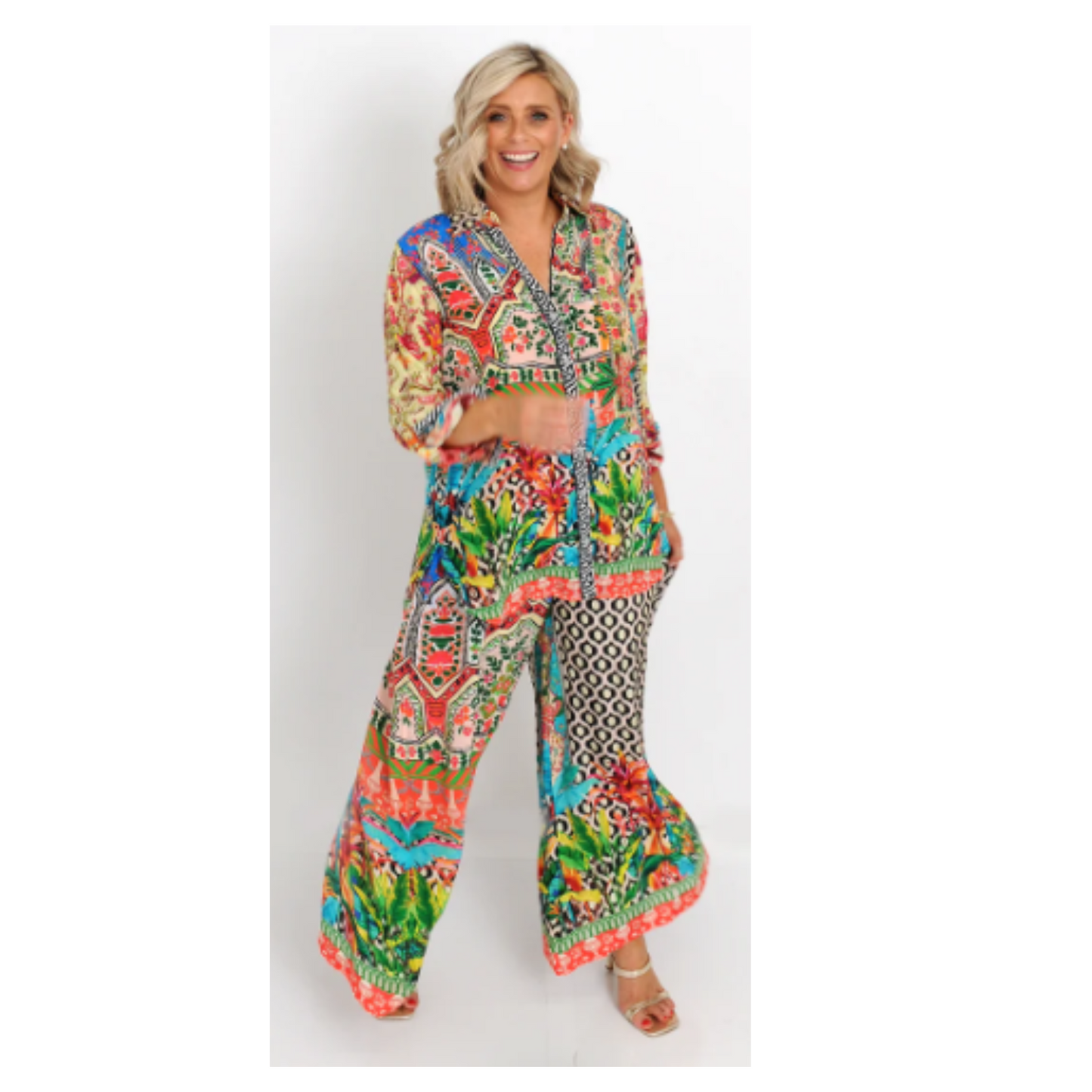 Ivy Pearl - Juno Pant | Multicolour