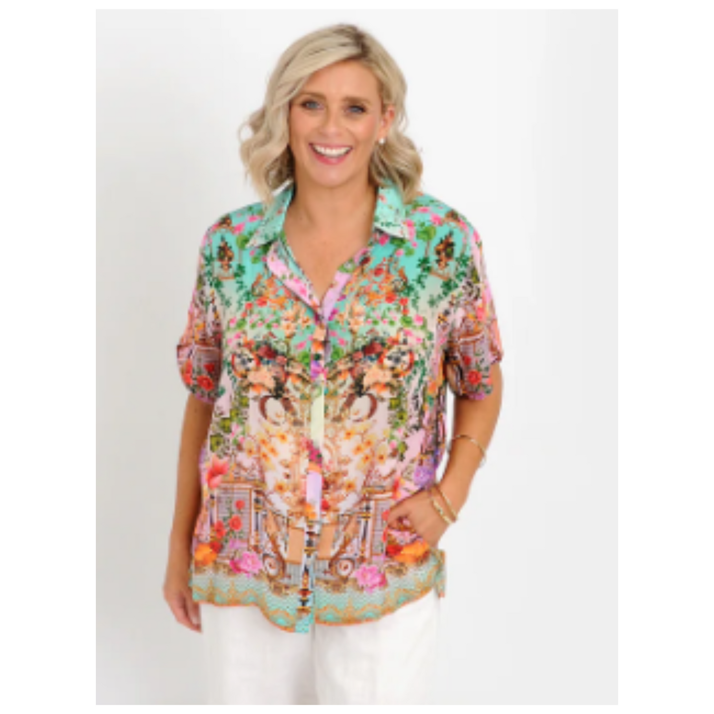 Ivy Pearl - Raven Shirt | Multicolour