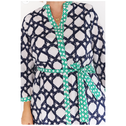 Elyse Dress | Blue