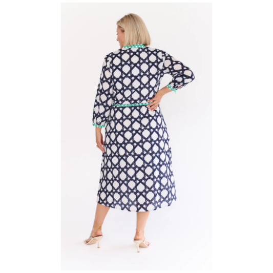 Elyse Dress | Blue