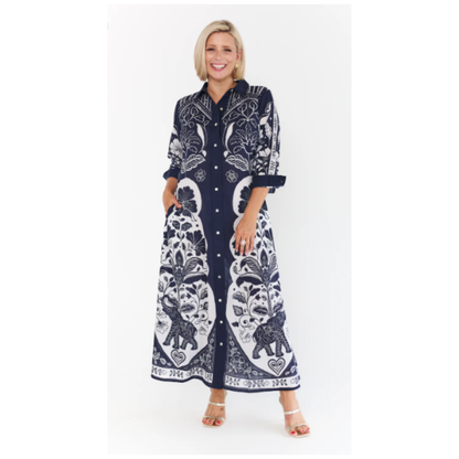 Lotus Dress | Blue