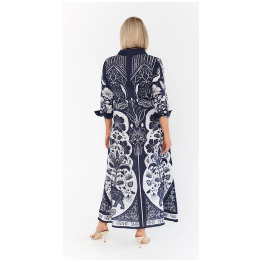Lotus Dress | Blue