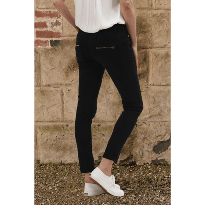 Italian Star - 4 Button Jean | Black