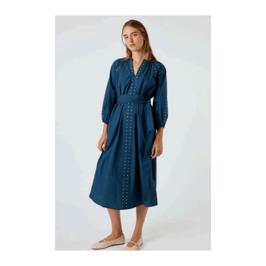Itami - Stud Dress | Navy