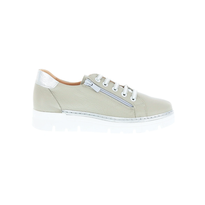 Jose Saenz Sneaker | Taupe/Silver