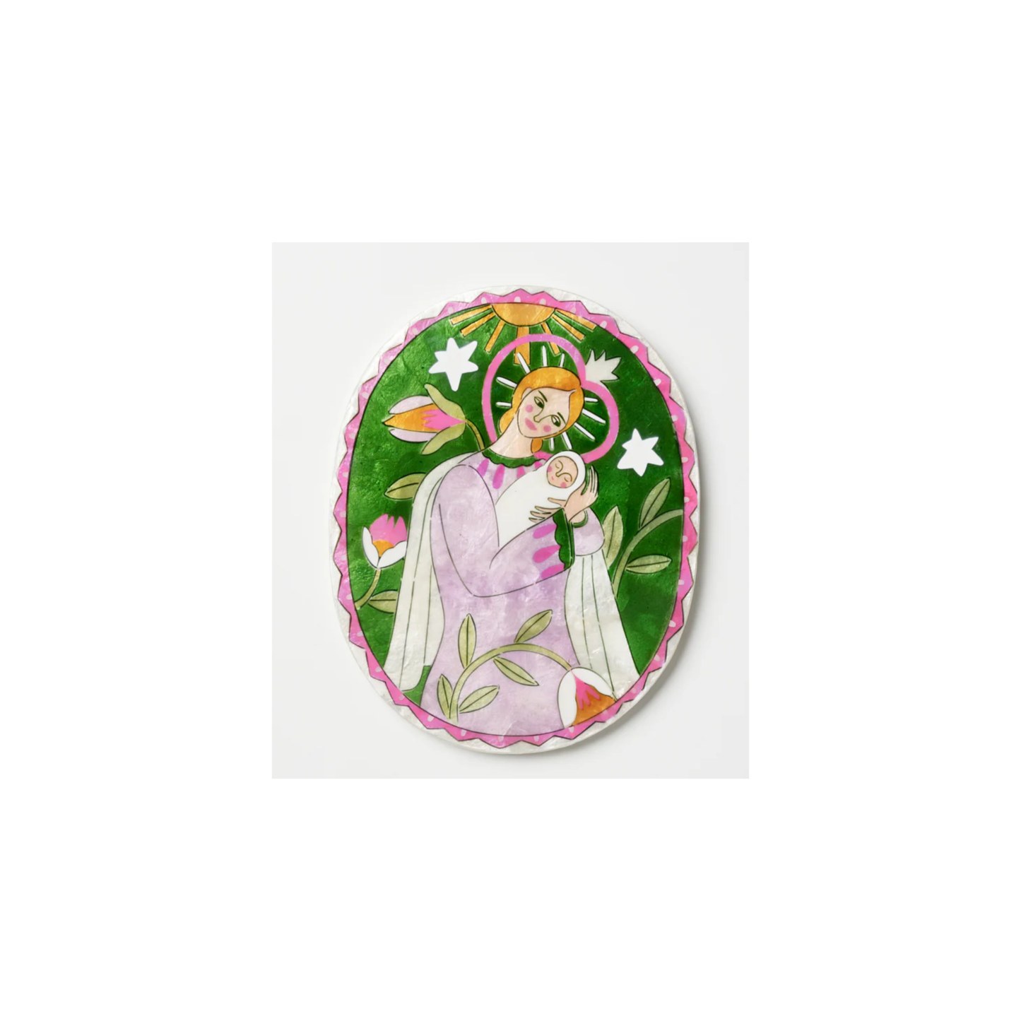 Gardienne Bebe Wall Art | Green | PICK-UP INSTORE ONLY