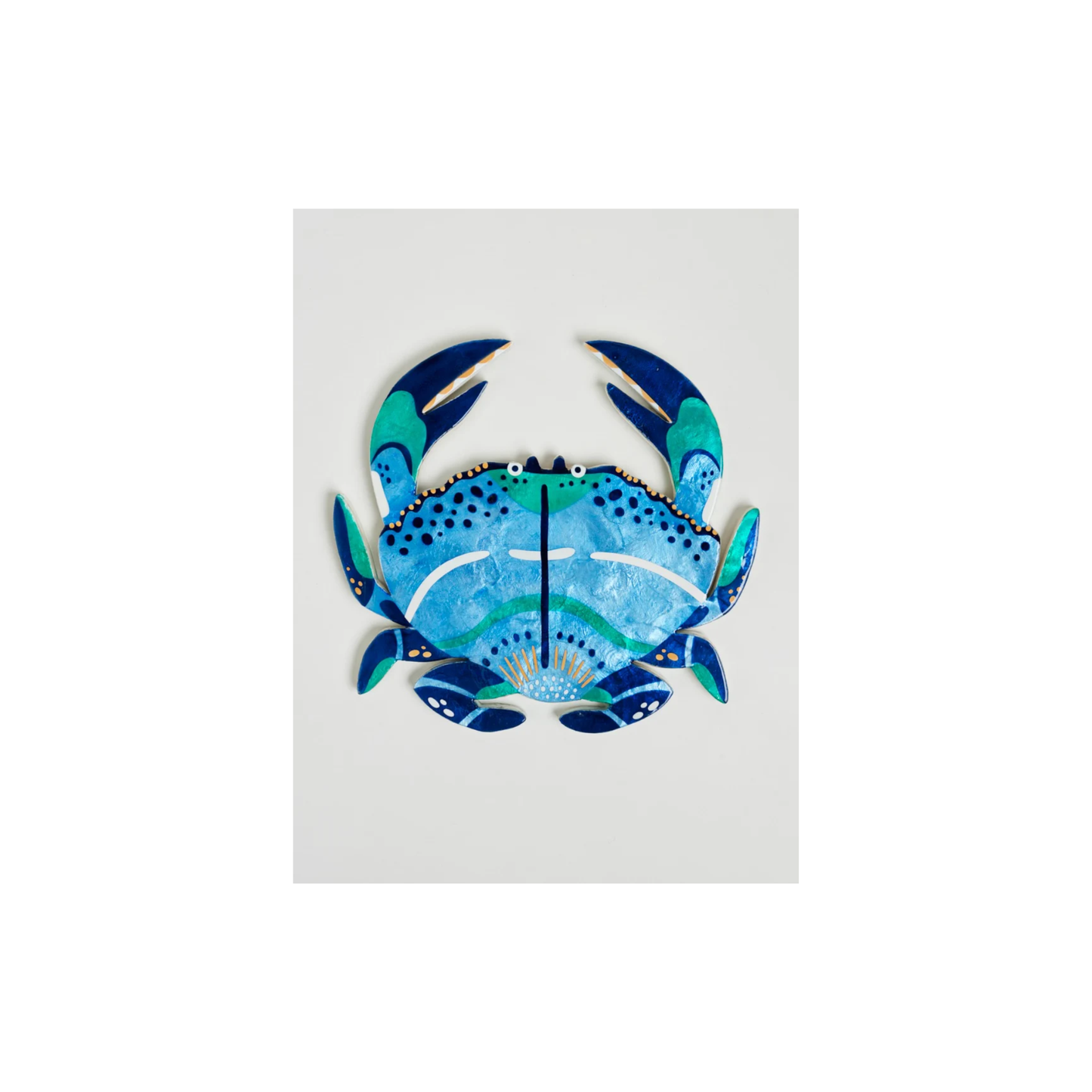 Beach Club Blue Crab Wall Tile | PICK-UP INSTORE ONLY