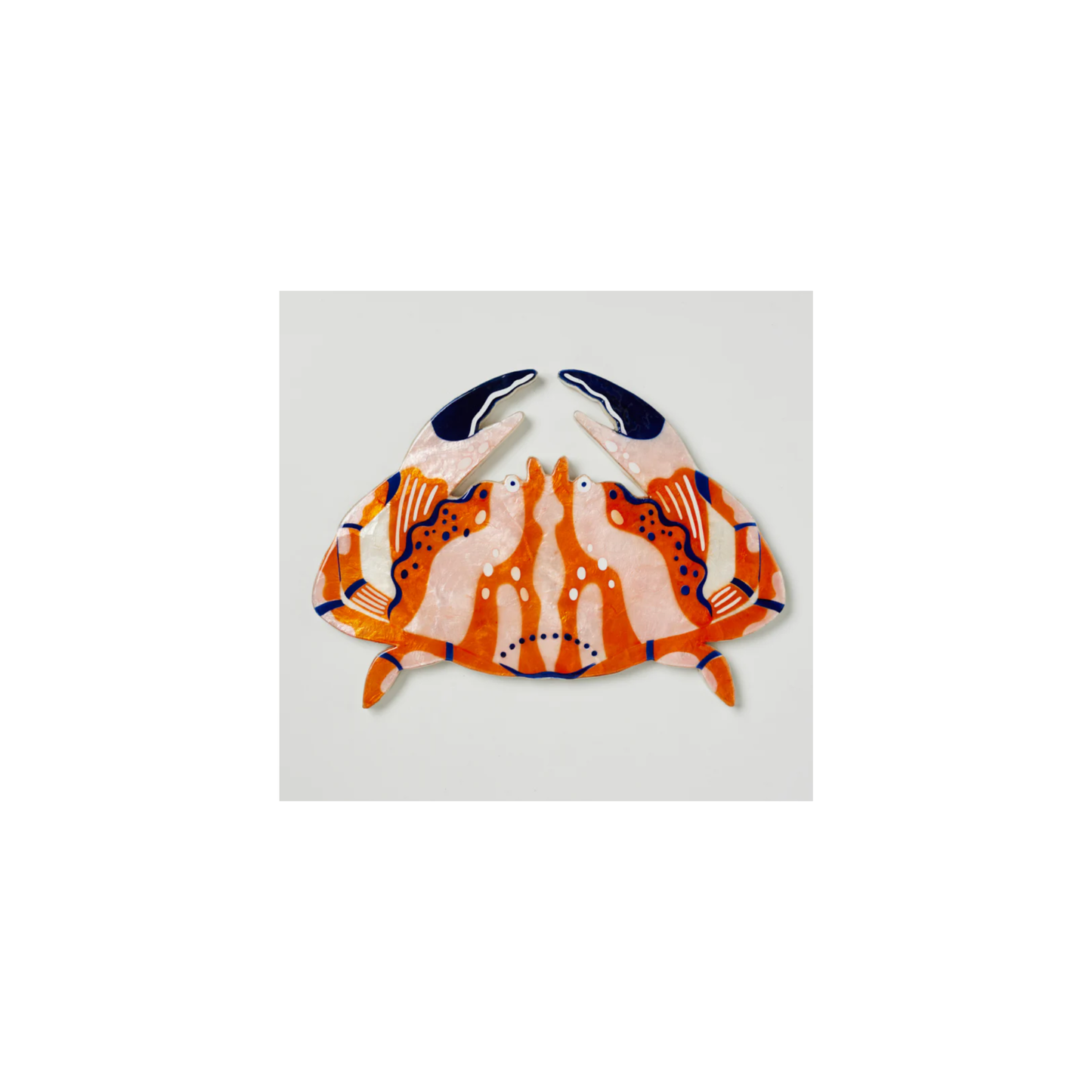 Beach Club Orange Crab Wall Tile| PICK-UP INSTORE ONLY