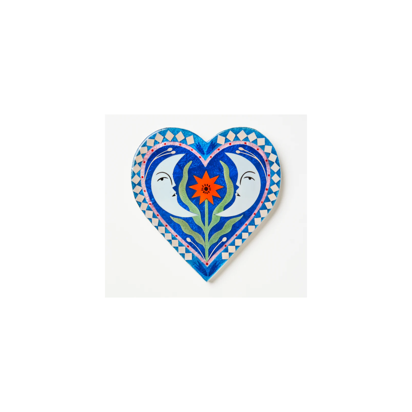 Fable Moon Blue Heart Wall Tile | PICK-UP INSTORE ONLY
