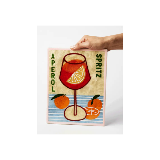 Happy Hour Aperol Spritz Tile | PICK-UP INSTORE ONLY