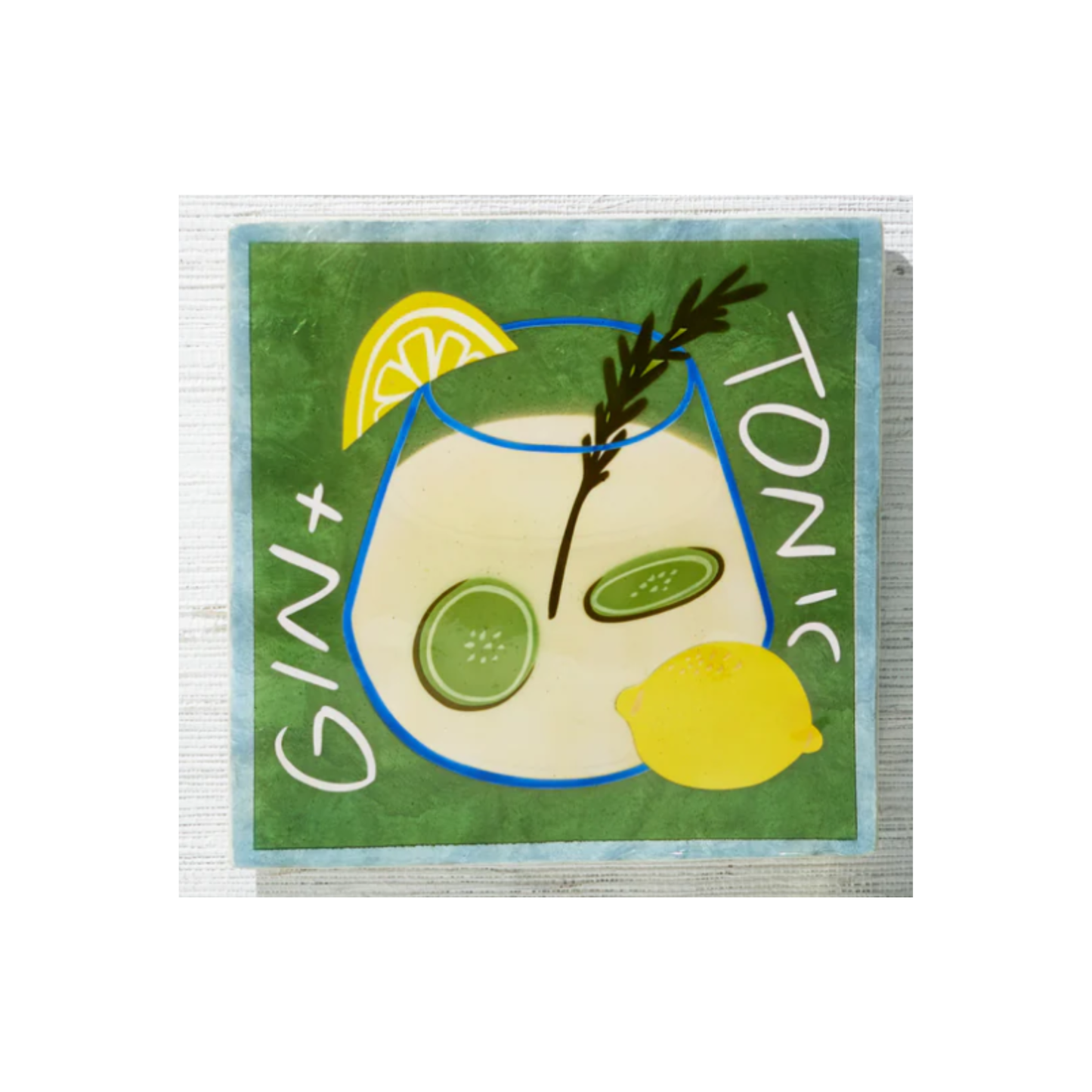 Happy Hour Gin Time Tile | PICK-UP INSTORE ONLY