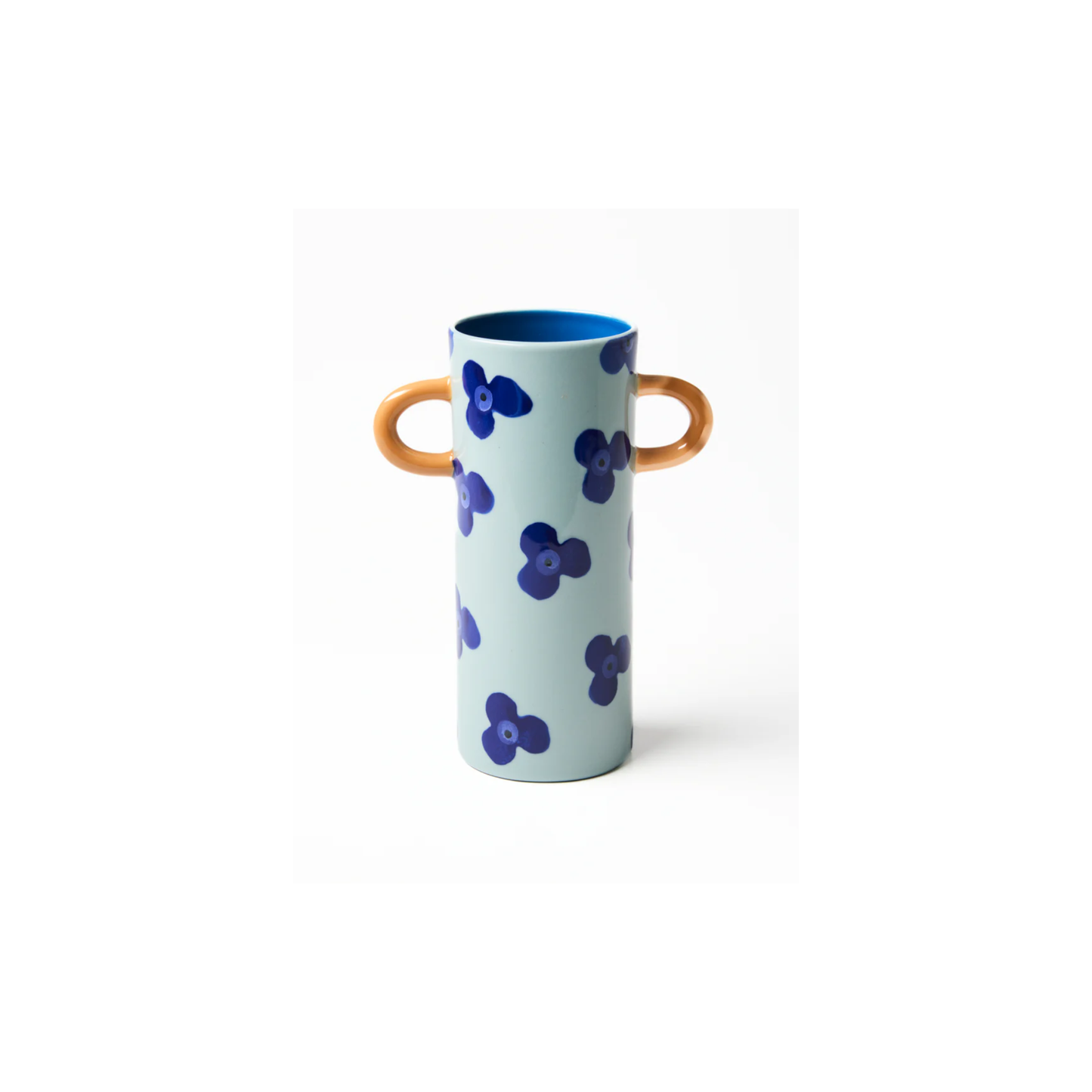 Griffe Navy Sky Floral Bud Vase | PICK-UP INSTORE ONLY