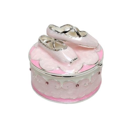 Giftware - Ballet Shoes Trinket Box | PICK-UP IN-STORE ONLY