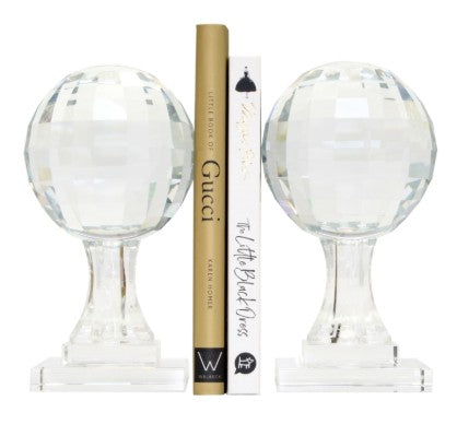 Giftware - Crystal Ball Bookends | PICK-UP IN-STORE ONLY