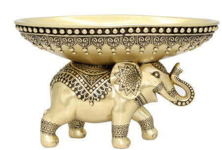 Giftware - Elephant with Tray | PICK-UP IN-STORE ONLY