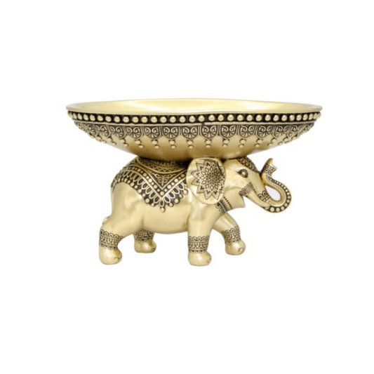 Giftware - Elephant with Tray | PICK-UP IN-STORE ONLY