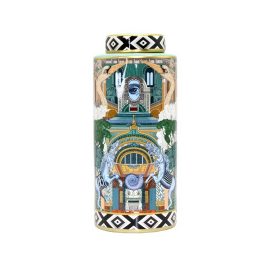 Giftware - Regency Long Jar | Green | PICK-UP IN-STORE ONLY