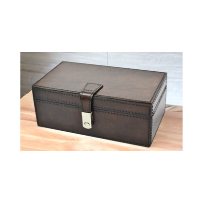 Giftware - Charles Leather Box (PICK-UP IN-STORE ONLY)