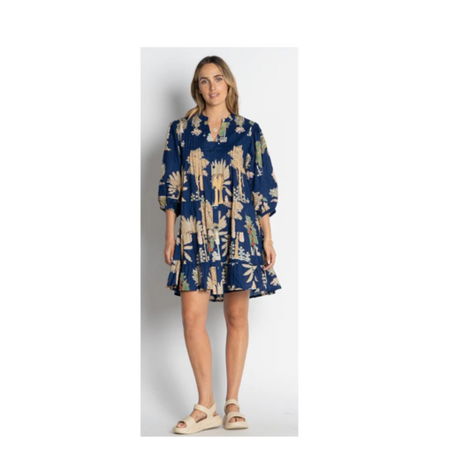 LulaLife - Amrita Midi Dress | Navy