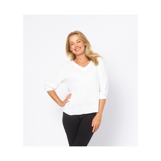 Volterra Top | White