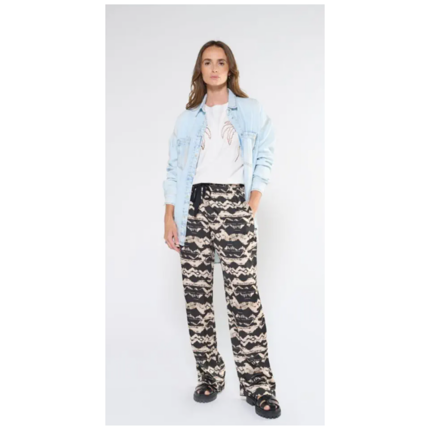 Le Temps Des Cerises - Genevieve Pant | Black